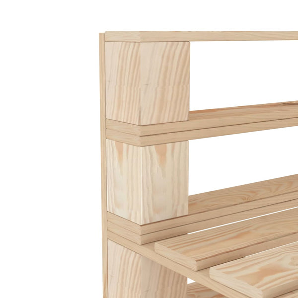 vidaXL 6-Piece Pallet Garden Lounge Set Wood