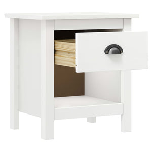 vidaXL Bedside Cabinets 2 pcs. Hill 46x35x49.5 cm Solid Pine Wood