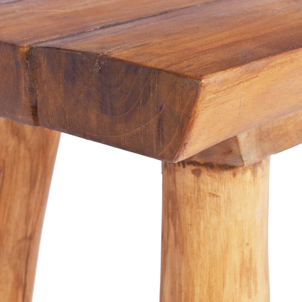 vidaXL Garden Bench 80 cm Solid Teak Wood