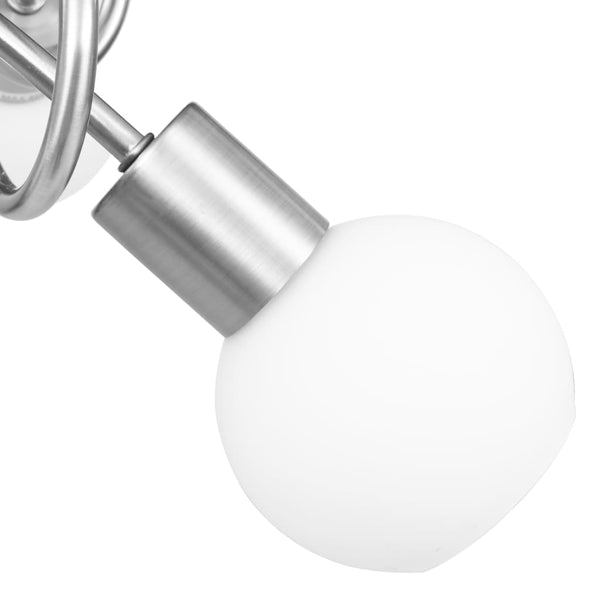 vidaXL Ceiling Lamp with Ceramic Shades for 3 E14 Bulbs