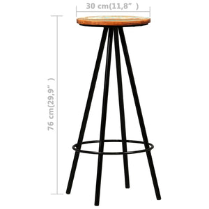 vidaXL 9-piece Bar Set Solid Acacia Wood and Reclaimed Wood