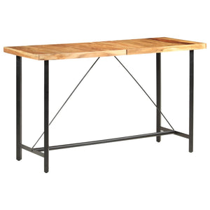 vidaXL 9-piece Bar Set Solid Acacia Wood and Reclaimed Wood