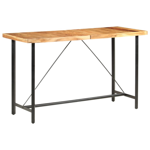 vidaXL 9-piece Bar Set Solid Acacia Wood and Reclaimed Wood