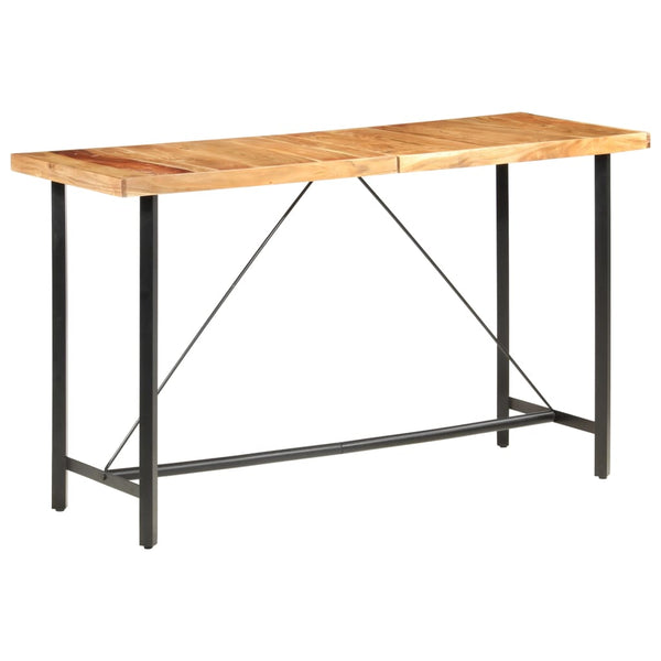 vidaXL 9-piece Bar Set Solid Acacia Wood and Reclaimed Wood