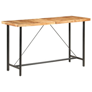 vidaXL 9-piece Bar Set Solid Acacia Wood and Reclaimed Wood