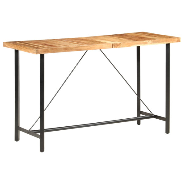 vidaXL 9-piece Bar Set Solid Acacia Wood and Reclaimed Wood