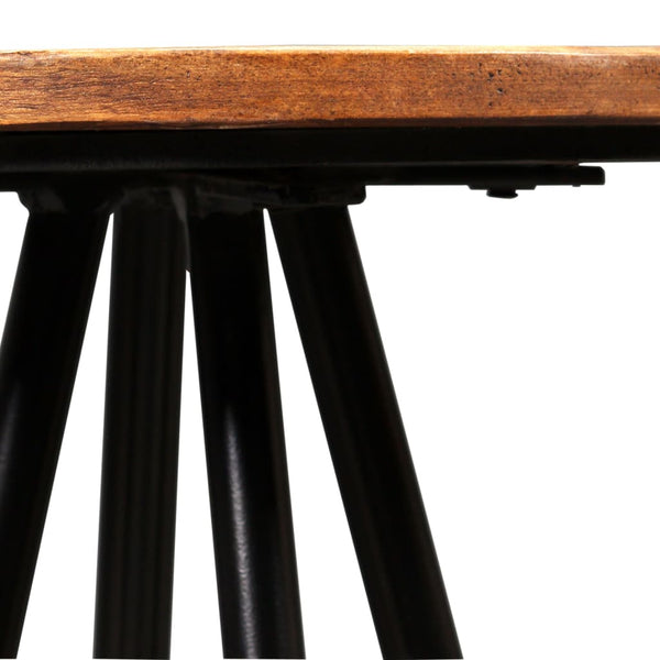 vidaXL 9-piece Bar Set Solid Acacia Wood and Reclaimed Wood