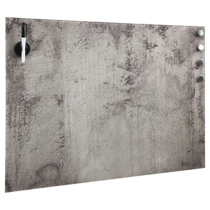 vidaXL Magnetic Glass Whiteboard Wall-Mounted 60x40 cm