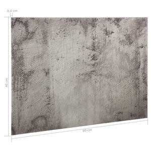 vidaXL Magnetic Glass Whiteboard Wall-Mounted 60x40 cm