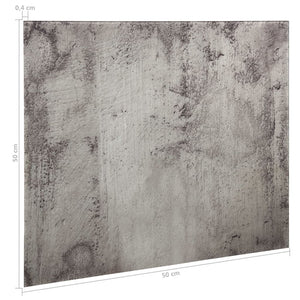 vidaXL Magnetic Glass Whiteboard Wall-mounted 50x50 cm