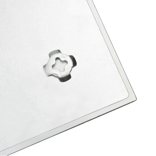 vidaXL Magnetic Glass Whiteboard Wall-Mounted 80x60 cm