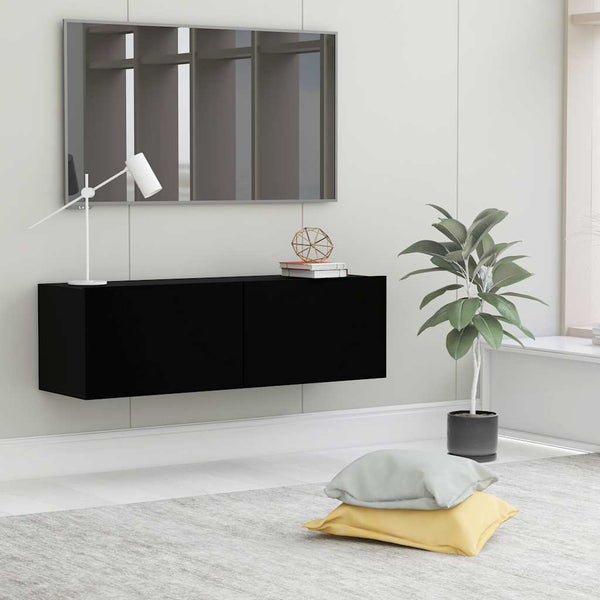 Schwarzer TV-Schrank 100 cm