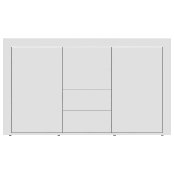 vidaXL Sideboard White 120x36x69 cm Engineered Wood