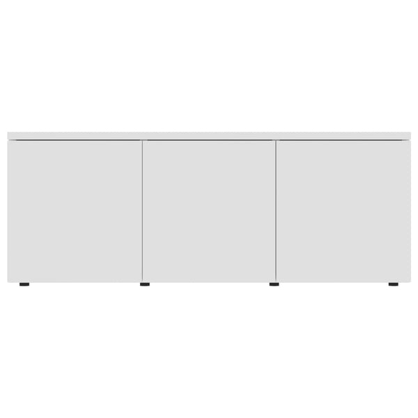 vidaXL TV Cabinet White 80x34x30 cm Engineered Wood