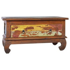 vidaXL Coffee Table 80x50x40 cm Teak Solid Reclaimed Wood