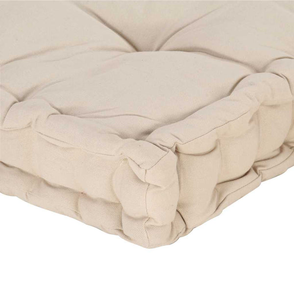 vidaXL Pallet Cushions 2 pcs. Cotton Beige