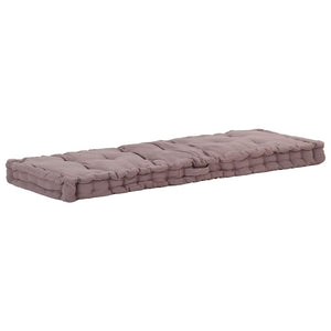 vidaXL Pallet Cushions 2 pcs. Cotton Taupe