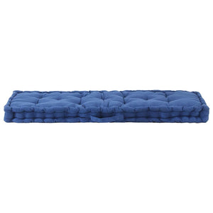 vidaXL Pallet Cushions 2 pcs. Cotton Light Blue