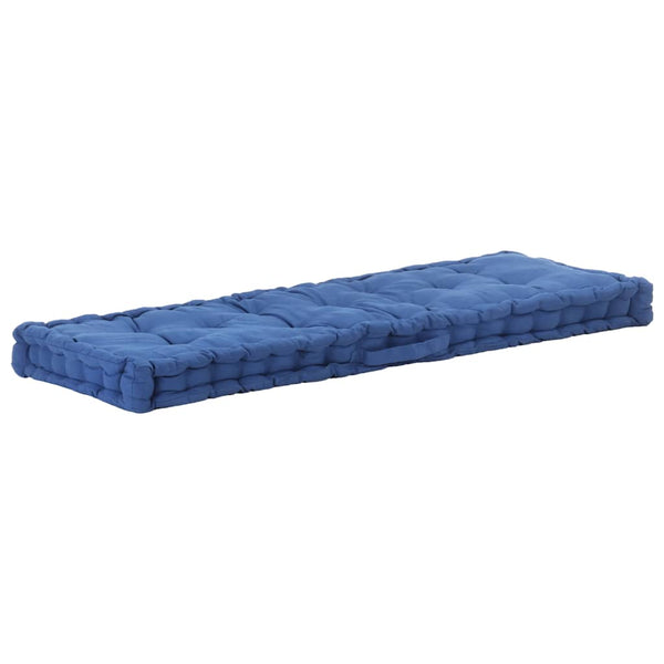 vidaXL Pallet Cushions 2 pcs. Cotton Light Blue