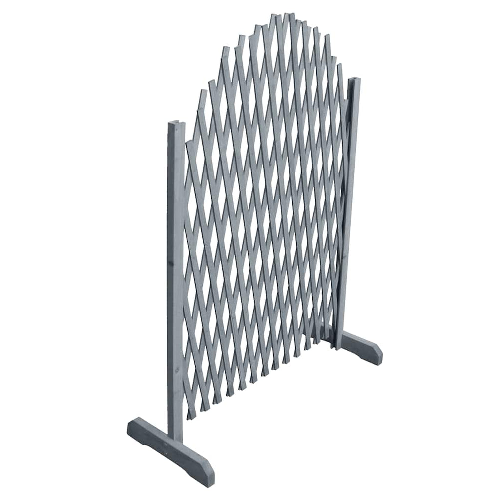 vidaXL Trellis Solid Firwood 1.8x1 m Grey