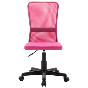 vidaXL Office Chair Pink 44x52x100 cm Mesh