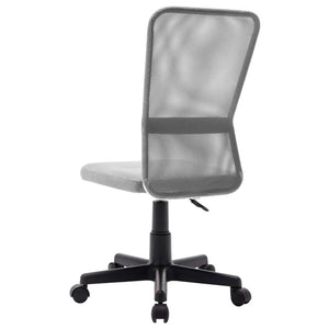 vidaXL Office Chair Grey 44x52x100 cm Mesh