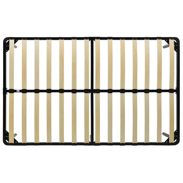 vidaXL Bed Frame Black Metal 180x200 cm