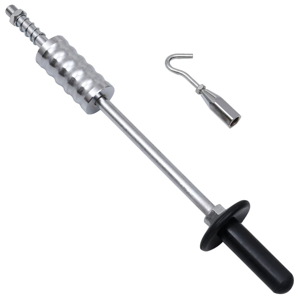 vidaXL Slide Hammer with Hook 63 cm Carbon Steel