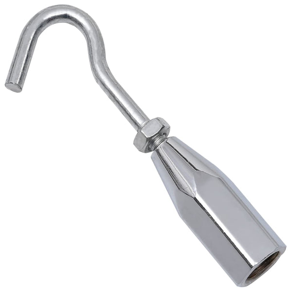 vidaXL Slide Hammer with Hook 63 cm Carbon Steel