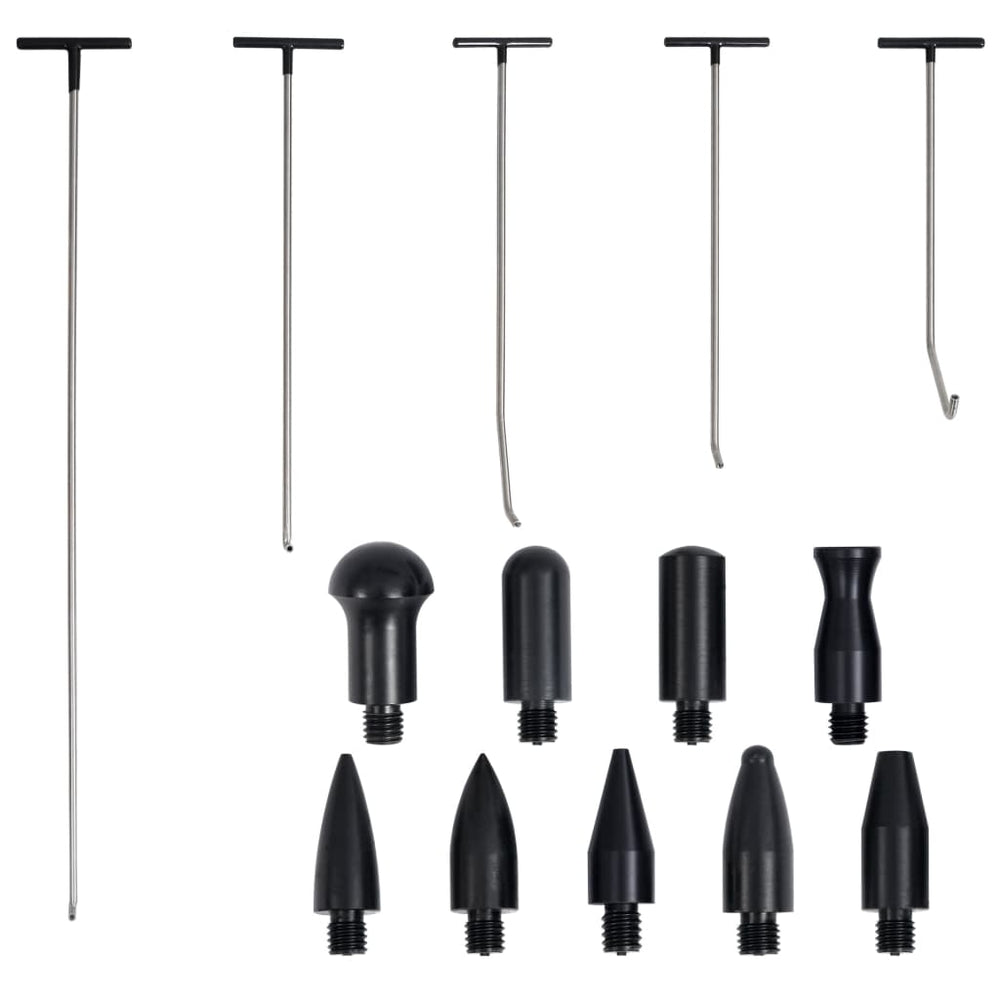 vidaXL 5-piece Dent Repair Tool Set Paintless Stainless Steel