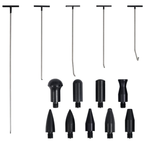 vidaXL 5-piece Dent Repair Tool Set Paintless Stainless Steel