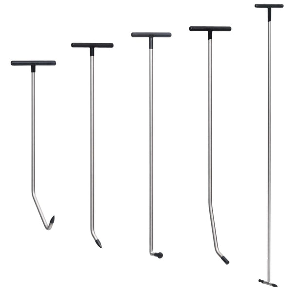 vidaXL 5-piece Dent Repair Tool Set Paintless Stainless Steel