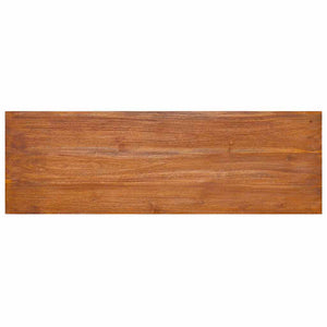 vidaXL Wall-Mounted TV Cabinet 90x30x30 cm Solid Teak Wood