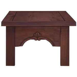 vidaXL Coffee Table Classic Brown 100x50x30 cm Solid Mahogany Wood