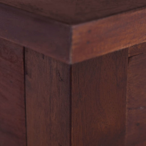 vidaXL Coffee Table Classic Brown 100x50x30 cm Solid Mahogany Wood