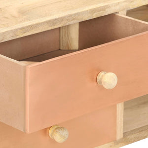 vidaXL TV Cabinet 110x30x45 cm Solid Mango Wood