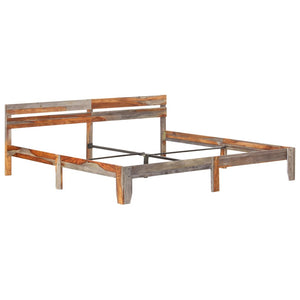 vidaXL Solid Wood Bed Frame without Mattress 200x200 cm