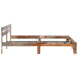 vidaXL Solid Wood Bed Frame without Mattress 200x200 cm