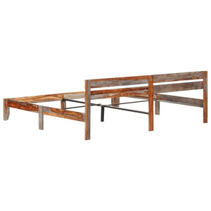 vidaXL Solid Wood Bed Frame without Mattress 200x200 cm