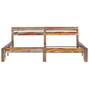 vidaXL Solid Wood Bed Frame without Mattress 200x200 cm