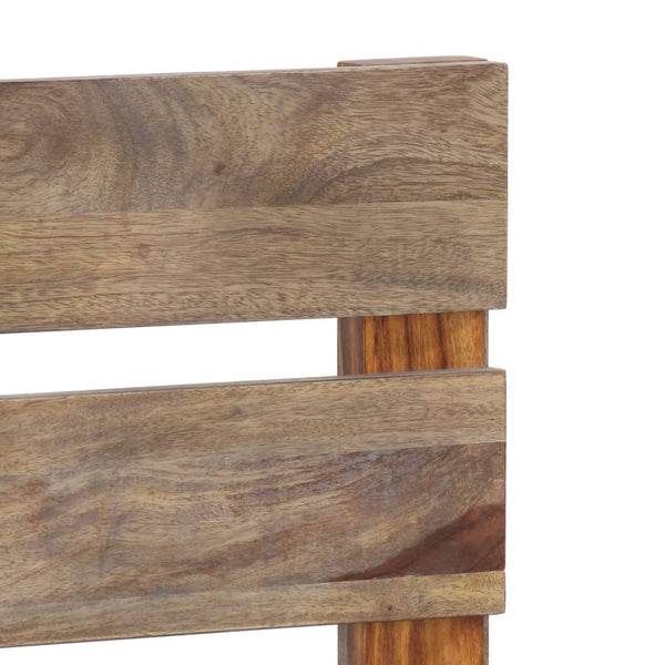 vidaXL Solid Wood Bed Frame without Mattress 200x200 cm