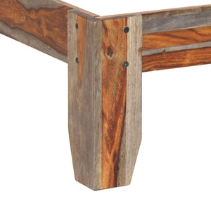 vidaXL Solid Wood Bed Frame without Mattress 200x200 cm