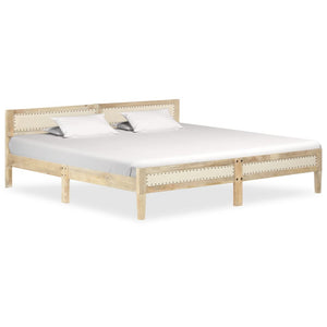 vidaXL Solid Mango Wood Bed 200 cm