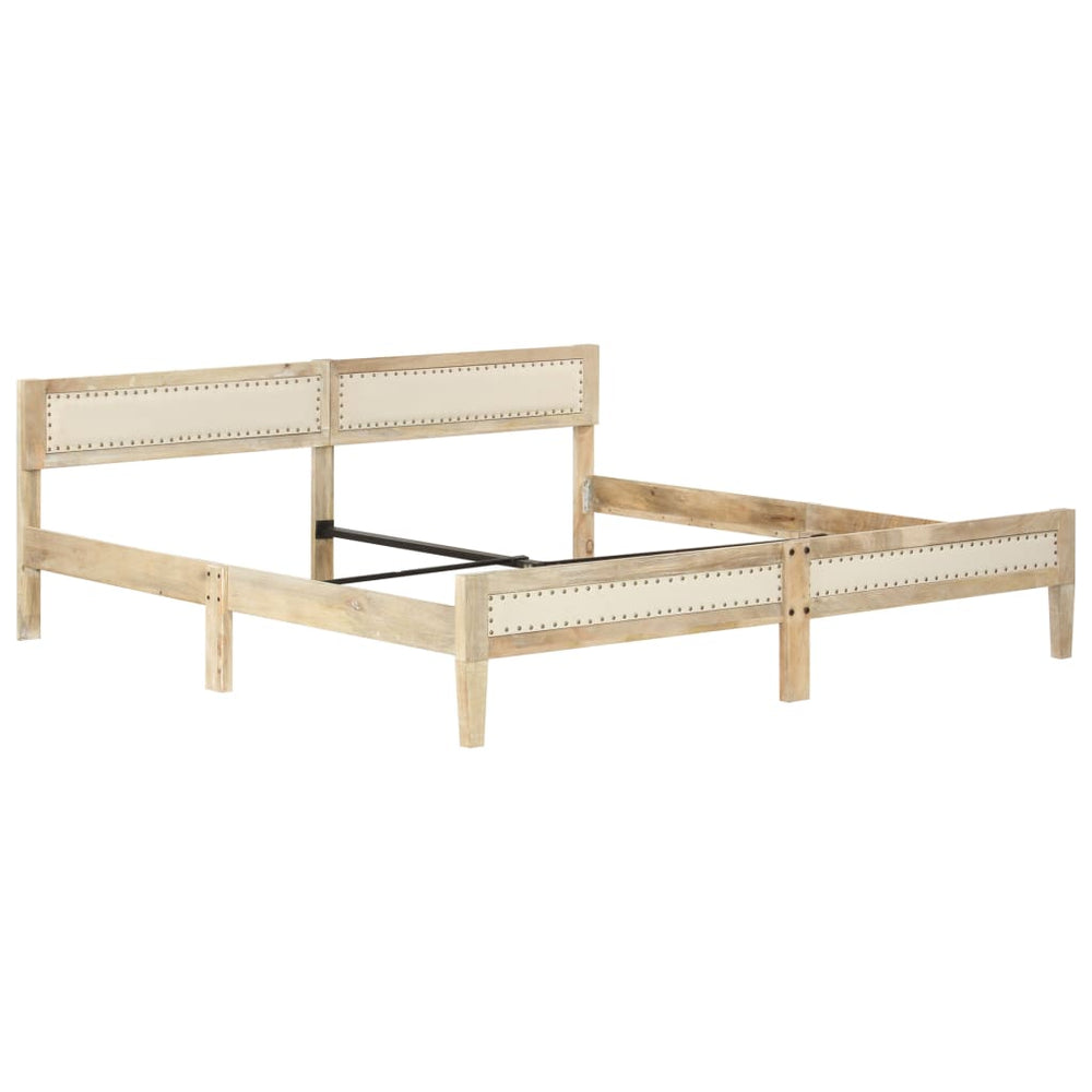 vidaXL Solid Mango Wood Bed 200 cm