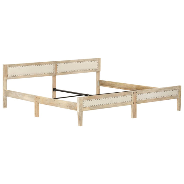 vidaXL Solid Mango Wood Bed 200 cm
