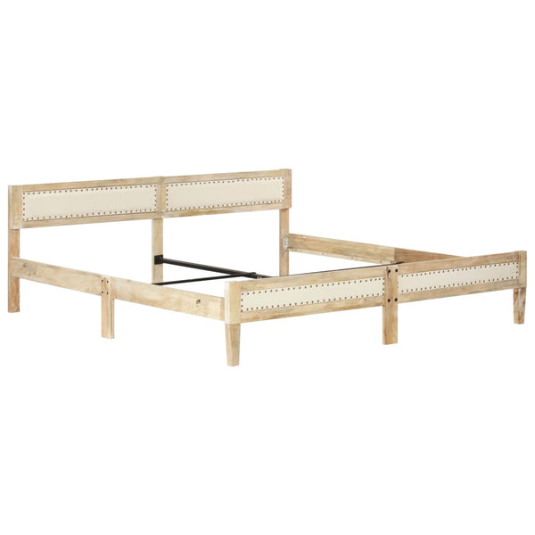 vidaXL Solid Mango Wood Bed 200 cm