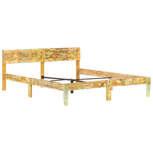 vidaXL Solid Reclaimed Wood Bed 180x200 cm