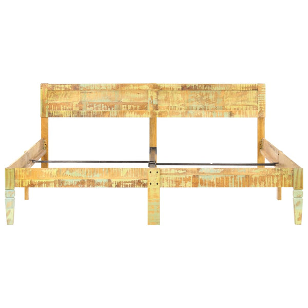 vidaXL Solid Reclaimed Wood Bed 180x200 cm