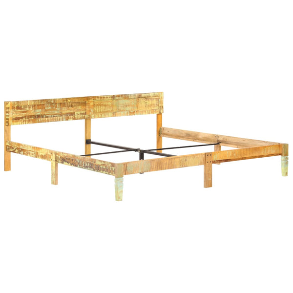 vidaXL Solid Reclaimed Wood Bed 200x200 cm