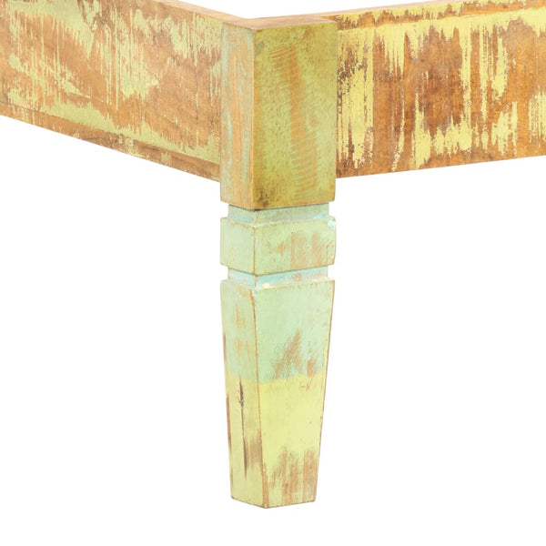 vidaXL Solid Reclaimed Wood Bed 200x200 cm